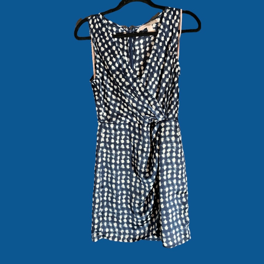 MOVING SALE ❌ Blue polka dot dress